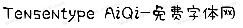 Tensentype AiQi字体转换